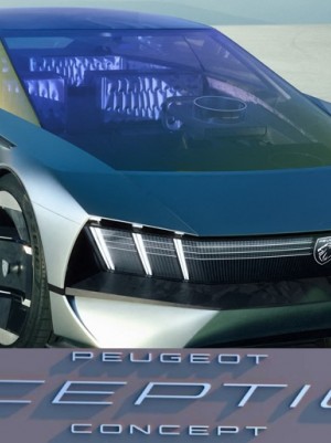 Dane techniczne i zdjęcia Peugeot Inception Concept