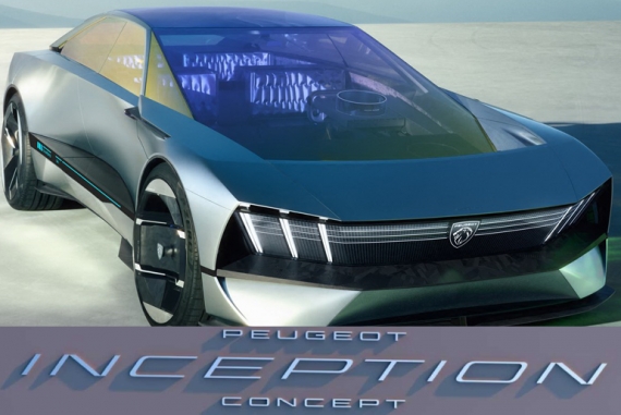 Dane techniczne i zdjęcia Peugeot Inception Concept